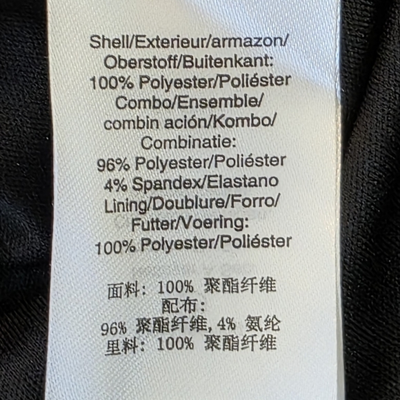 DKNY Printed V-Neck Knot-Front Sleeveless Dress Size 10 - Picture 10 of 10